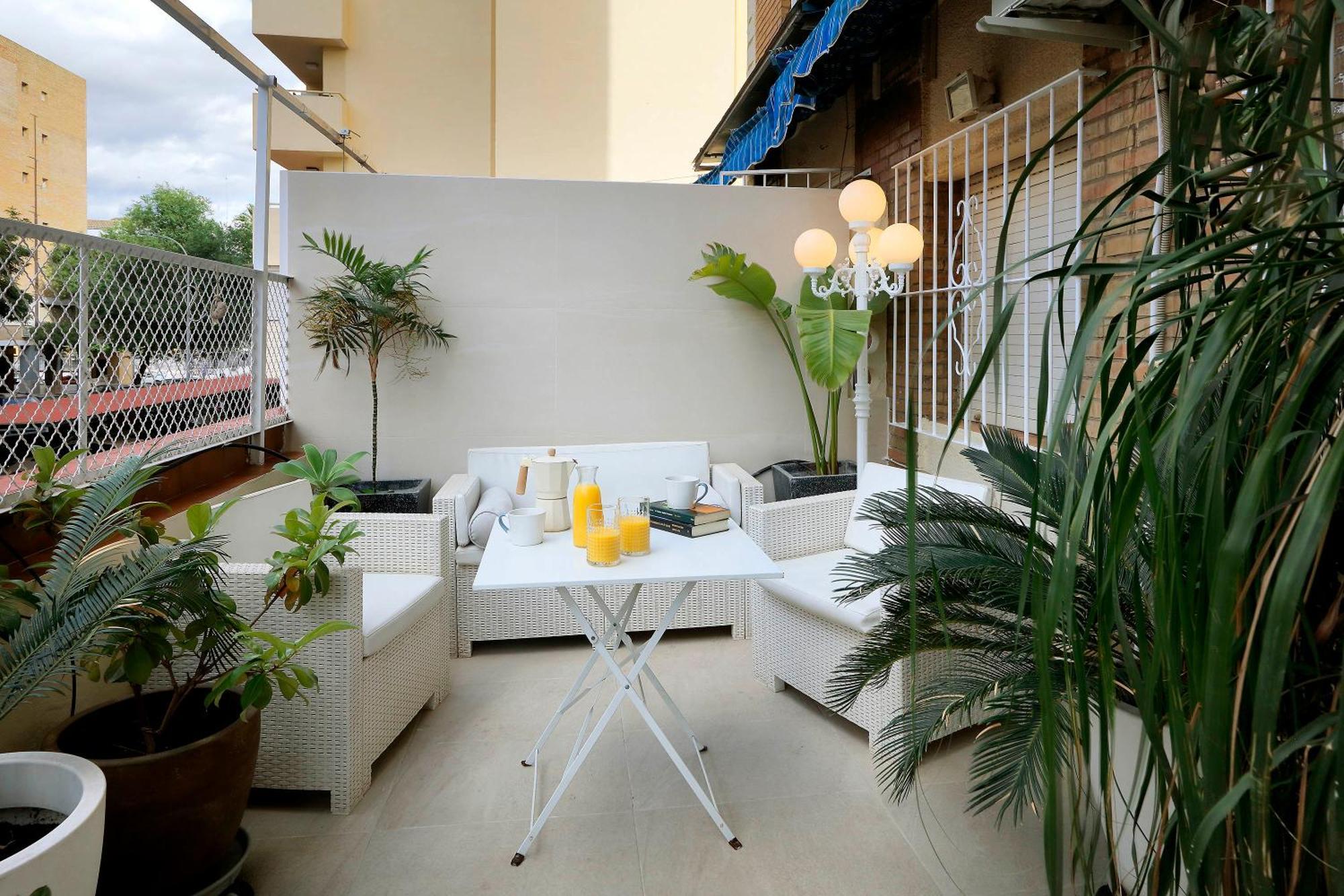 Apartamento Jardín Cerca del Centro Sevilla Exterior foto